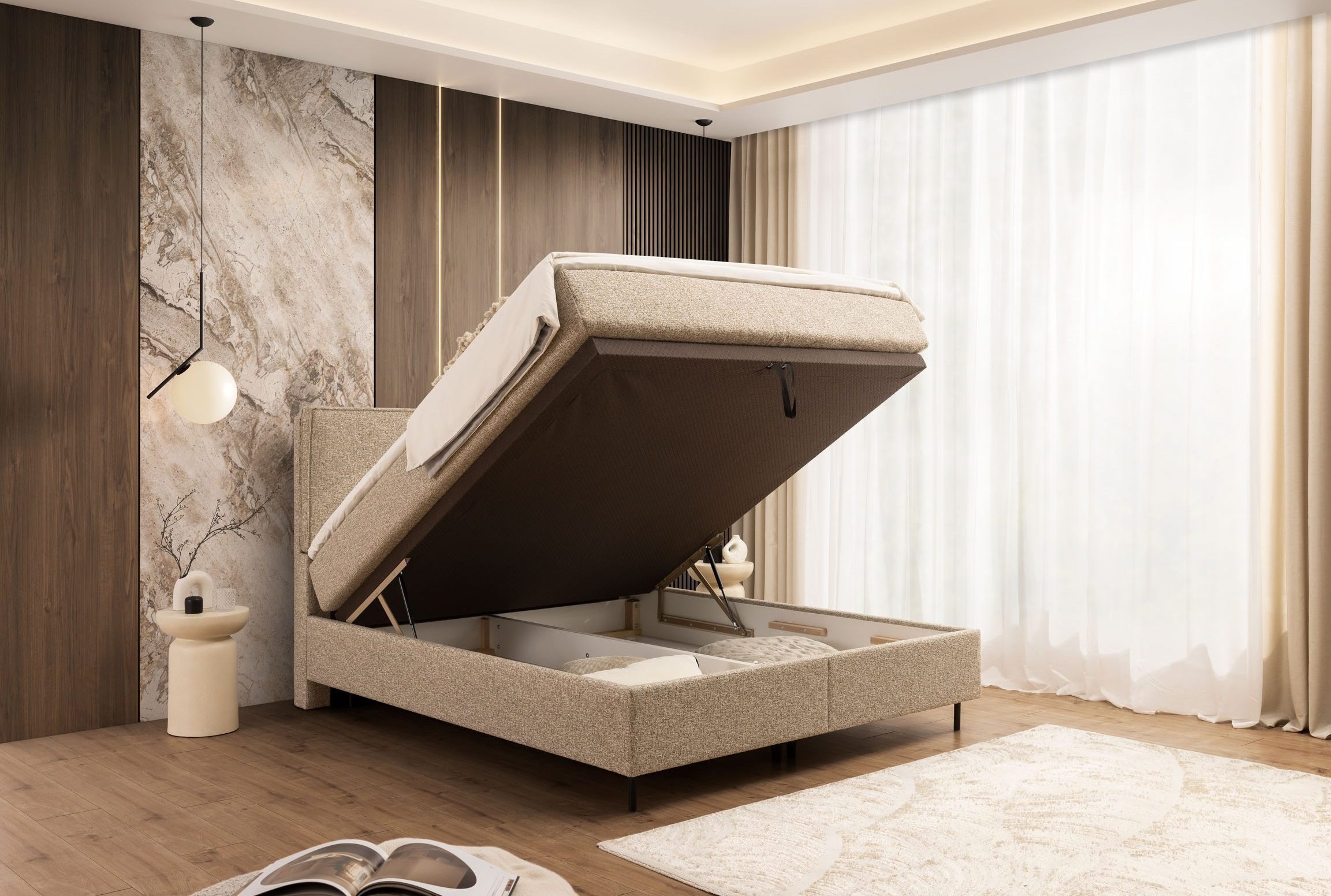 Jak wybrać łóżko z pojemnikiem lub szufladami do małej sypialni? Praktyczny przewodnik krok po kroku z checklistą wymiarów i przechowywania